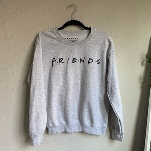 friends tv show crew neck sweater